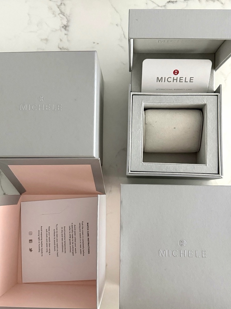 Michele Watch Box Set Watch Not Included